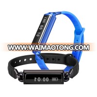 2019 New IP68 Waterproof Bluetooth Heart Rate Smart Bracelet Fitness Wristband