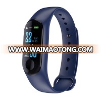 Color Screen Blood Pressure/Heart Rate Monitor Smart Fitness Bracelet Watch Pedometer