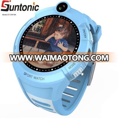 Real GPS WiFi LBS Tracker Kids Smart Wrist Watch for GPS GPRS GSM System with Two Way Communication