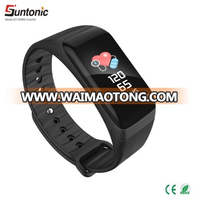 Color Screen Smart Bracelet Fitness Tracker Blood pressure Heart rate Blood OxygenCalorie Pedometer monitor