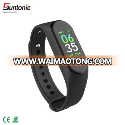 0.96" IPS Color Screen IP67 Waterproof Smart Bracelet Heart Rate Monitor