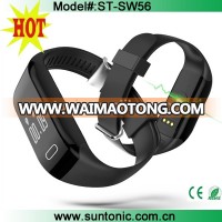 2016 newest waterproof calories counting fitness tracker bluetooth notification smart bracelet